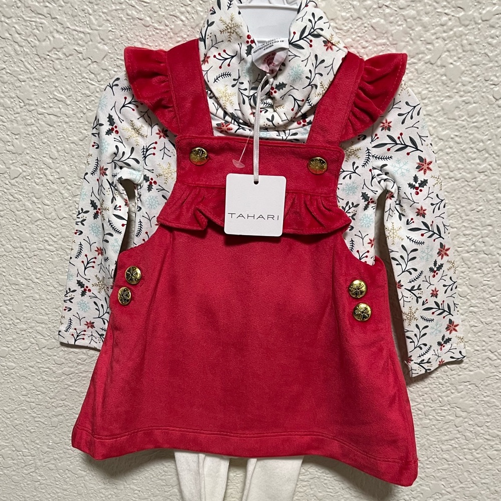 TAHARI 3 piece dress set